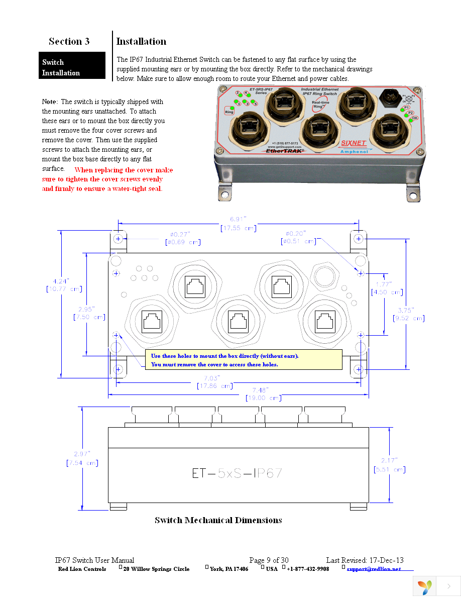 ET-5RS-IP67-D1 Page 9