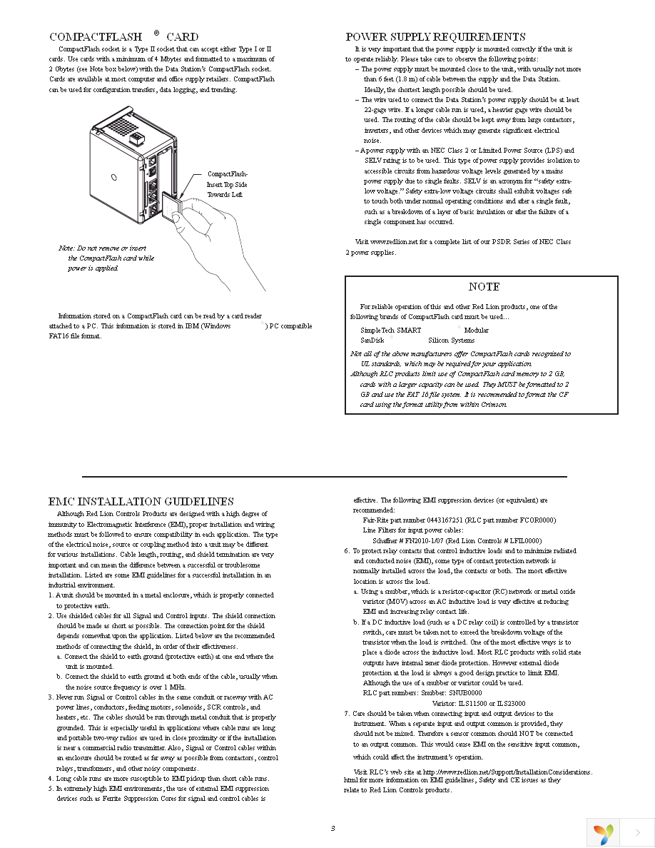 DSPGT001 Page 3