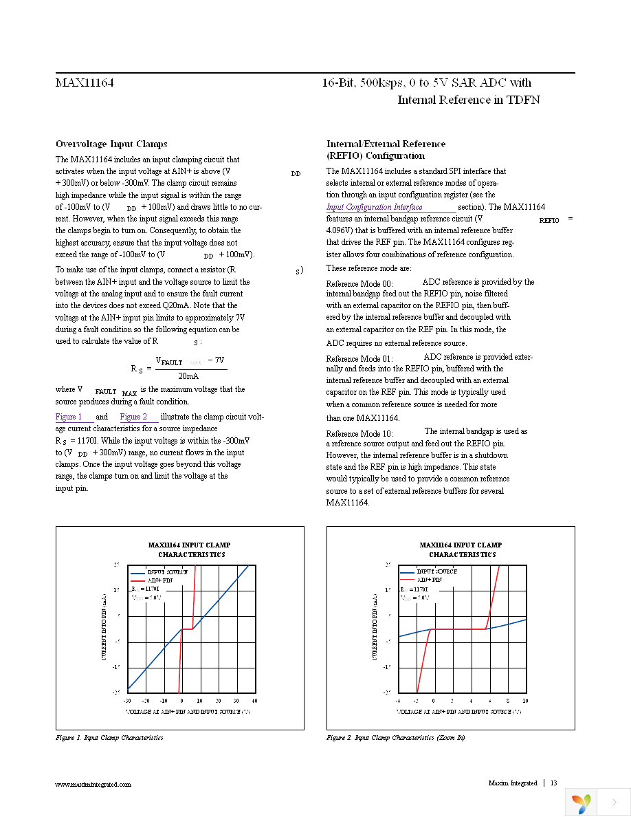 MAX11164ETC+T Page 13