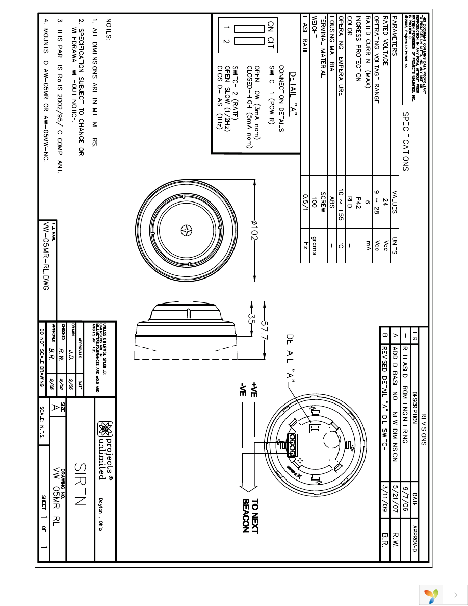 VW-05MR-RL Page 1