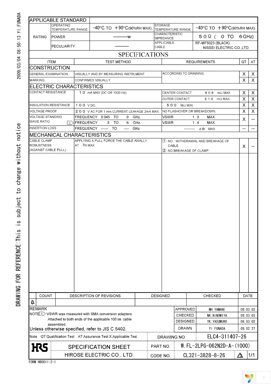 W.FL-2LPG-062N2D-A-(1000) Page 1