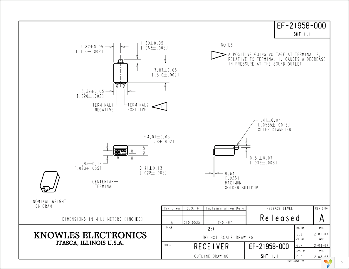 EF-21958-000 Page 1