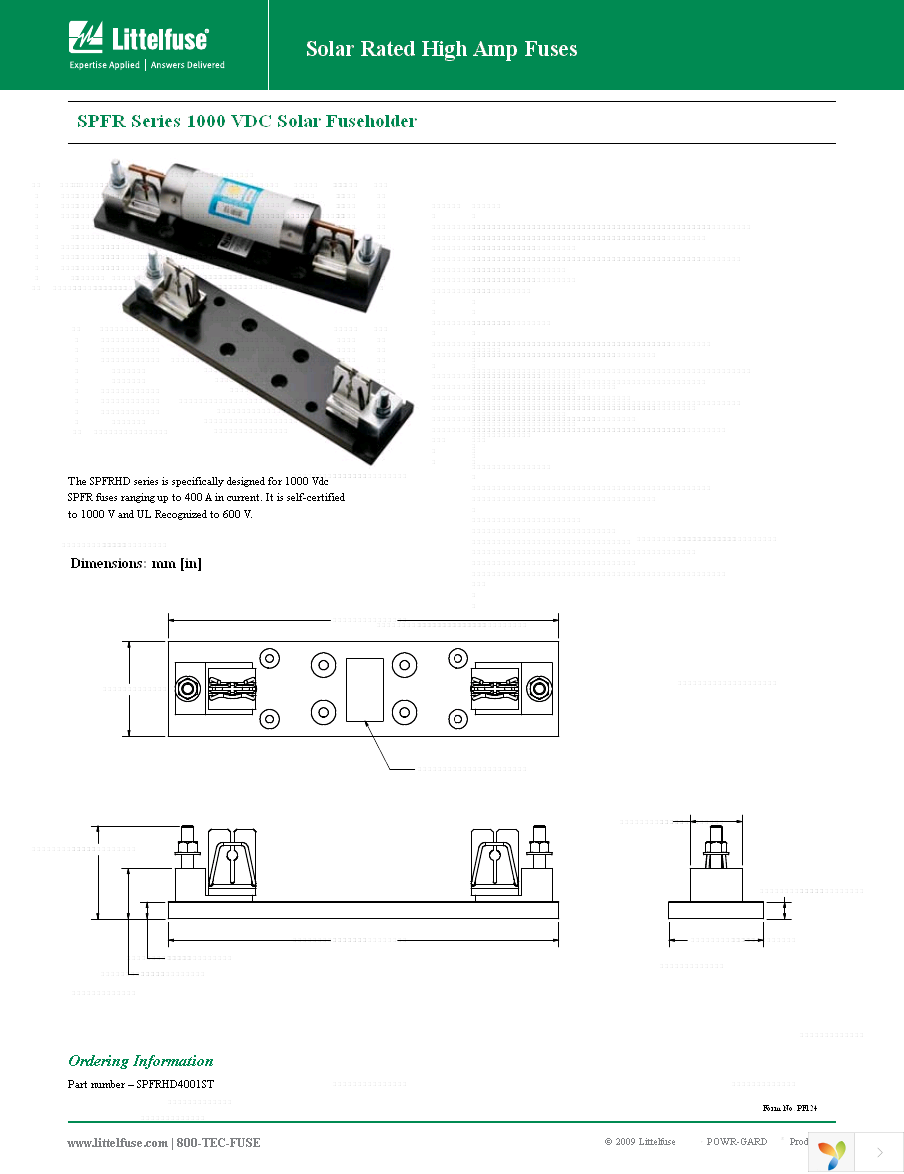 SPFRHD4001ST Page 1