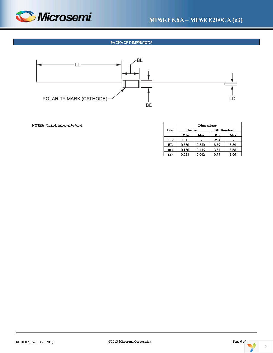 MXLP6KE10CA Page 6