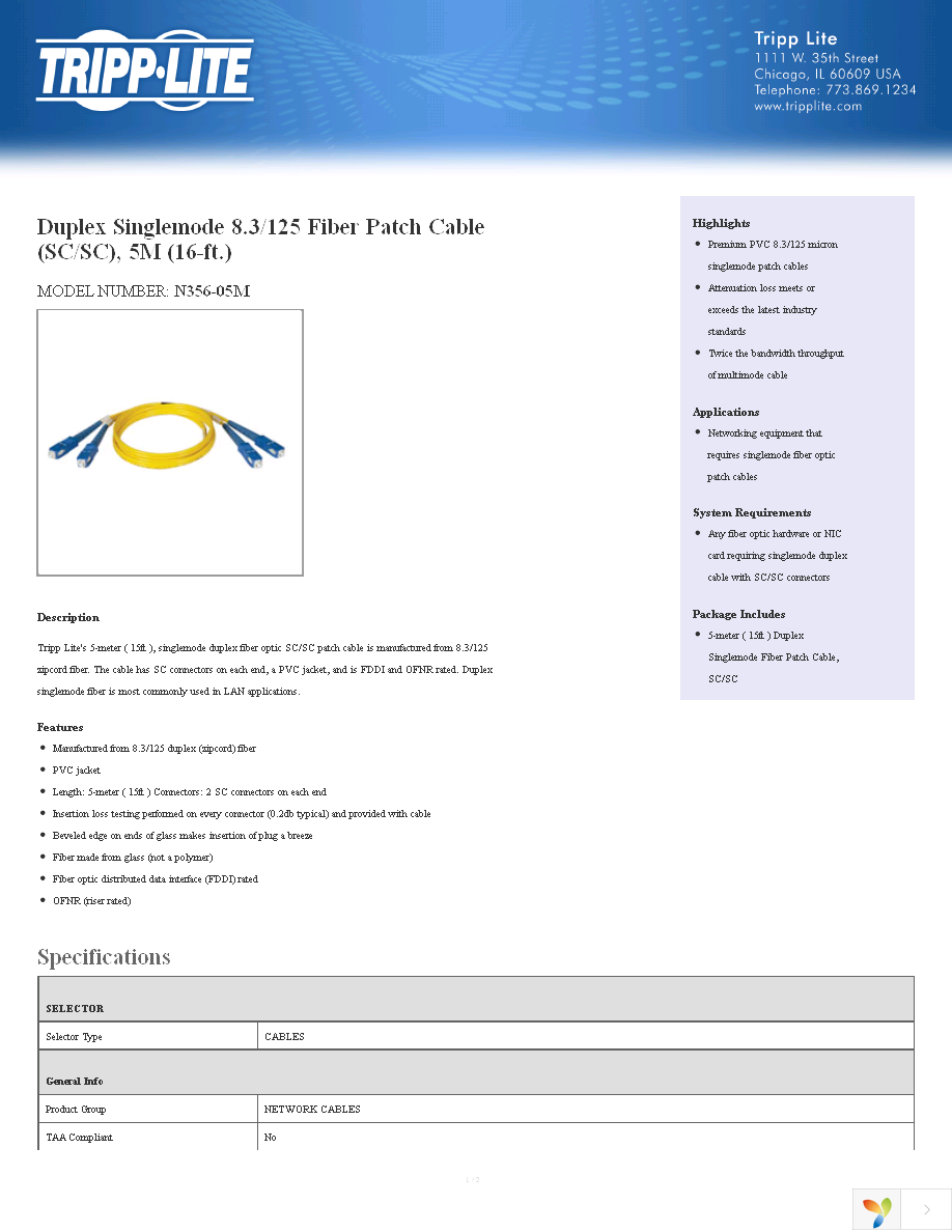 N356-05M Page 1