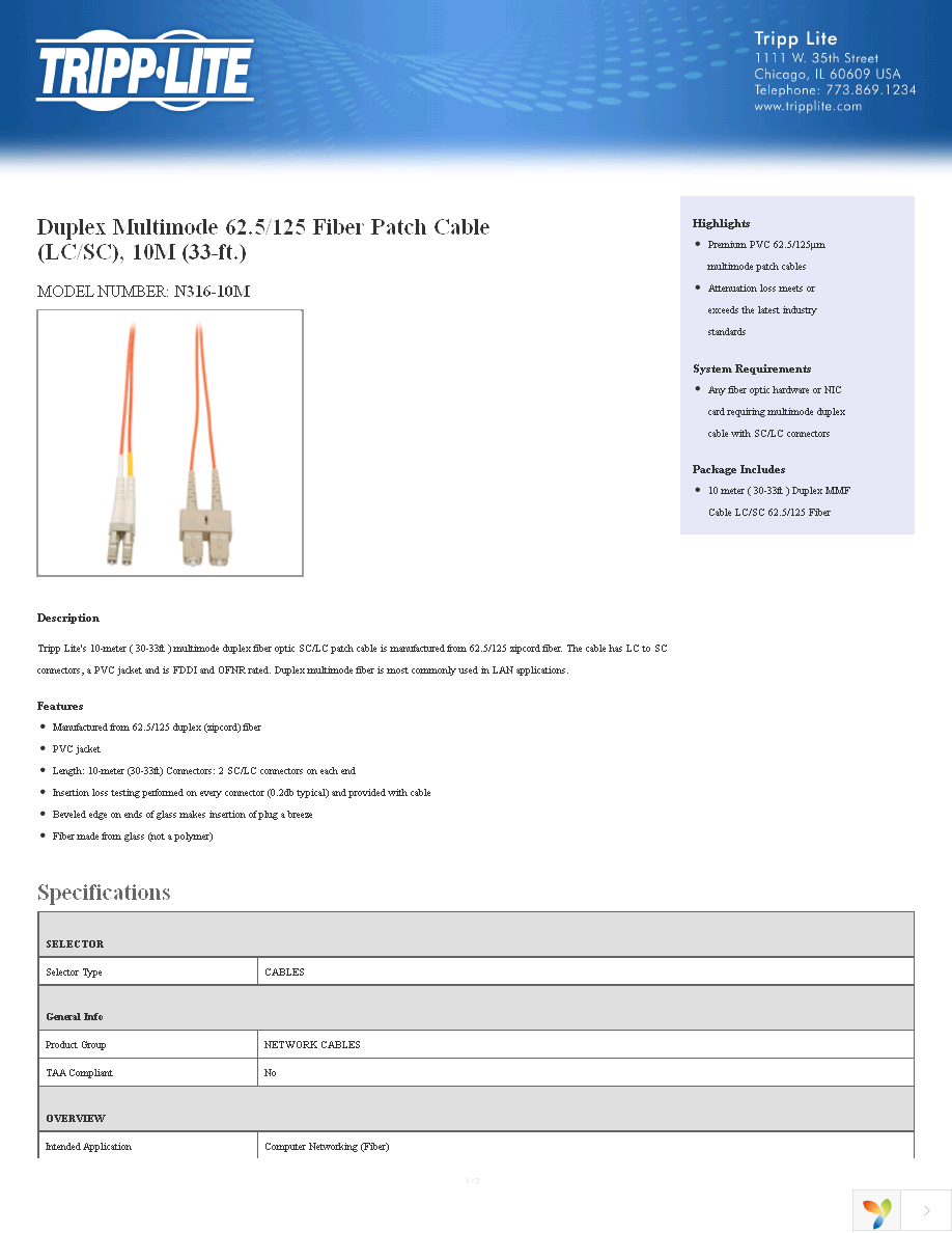 N316-10M Page 1