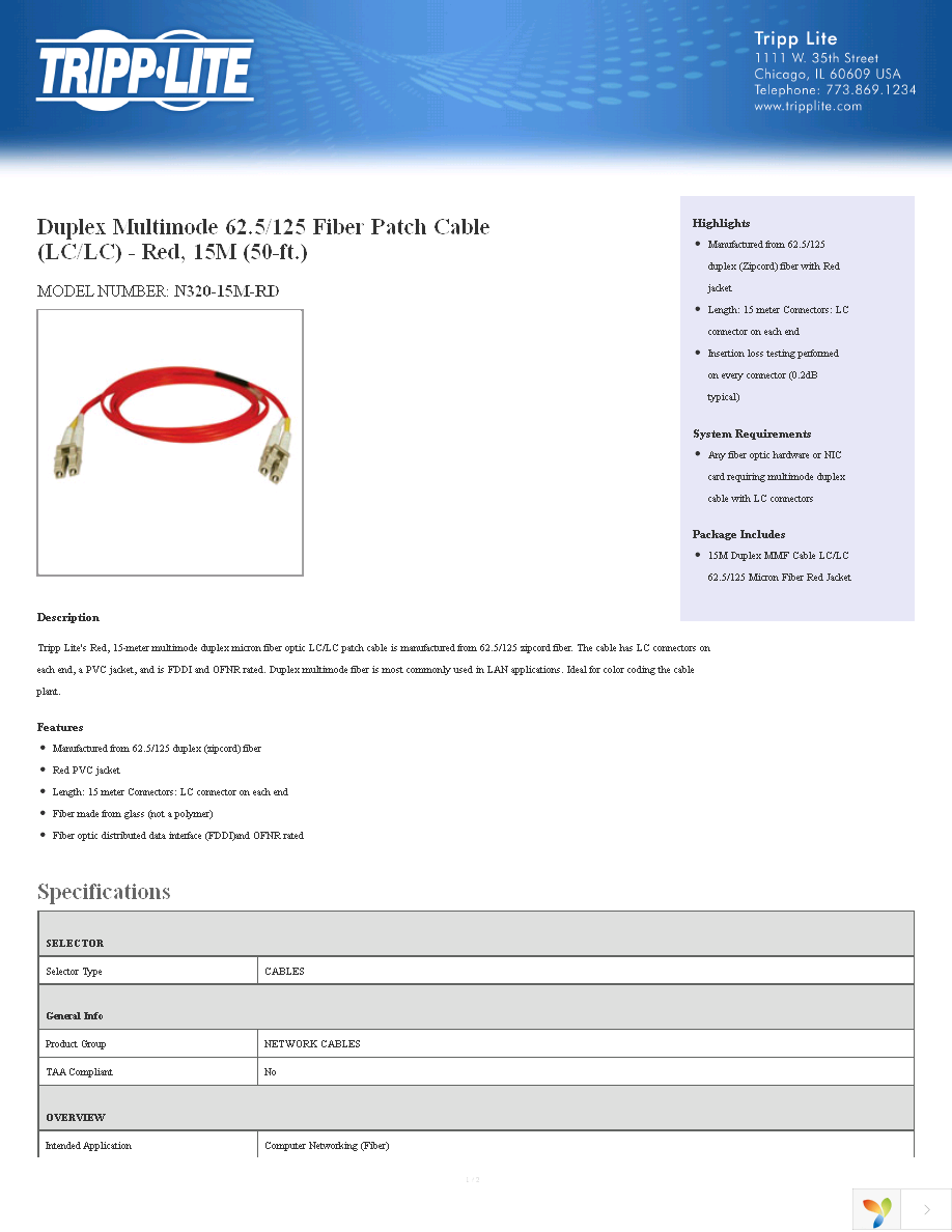 N320-15M-RD Page 1