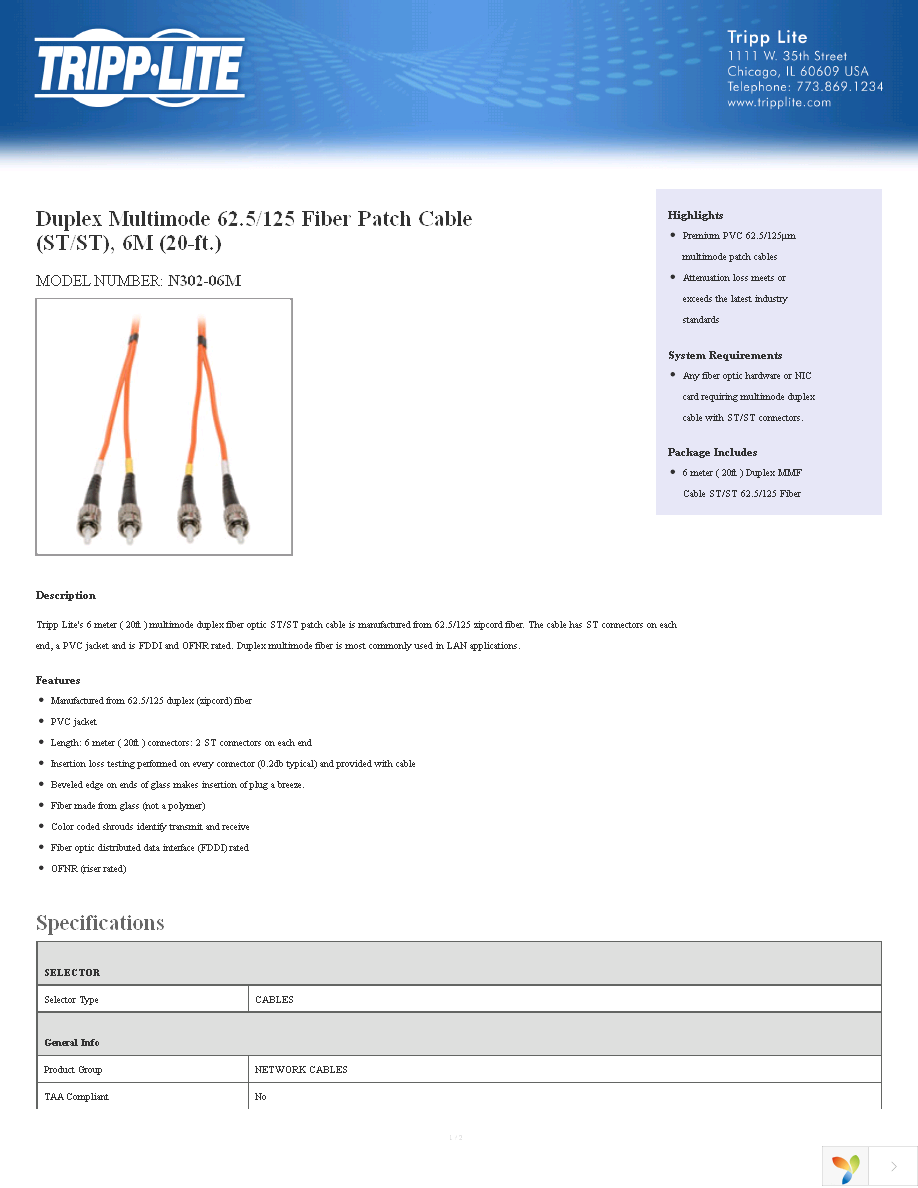 N302-06M Page 1