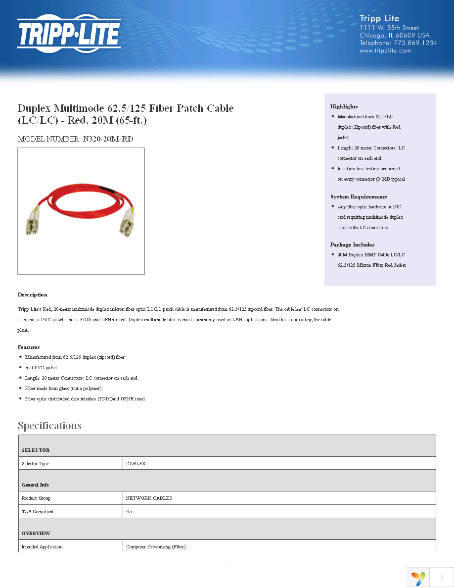 N320-20M-RD Page 1