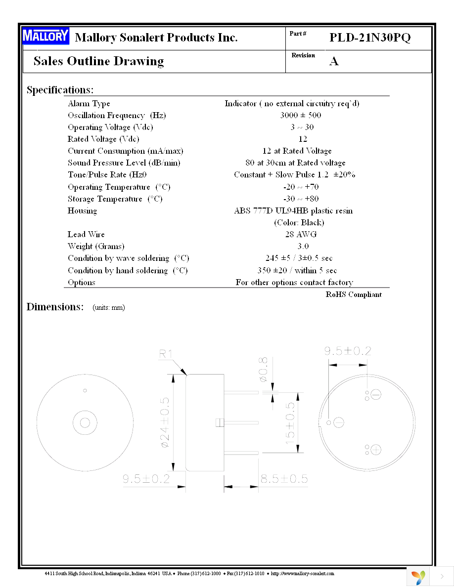 PLD-21N30PQ Page 1