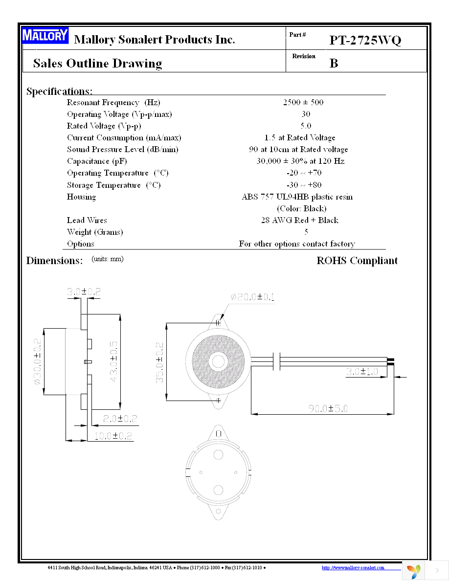 PT-2725WQ Page 1