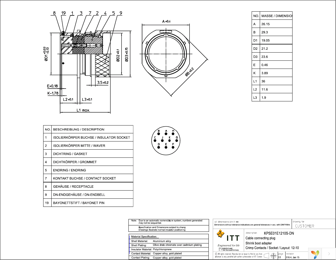 KPSE01E12-10SDN Page 1