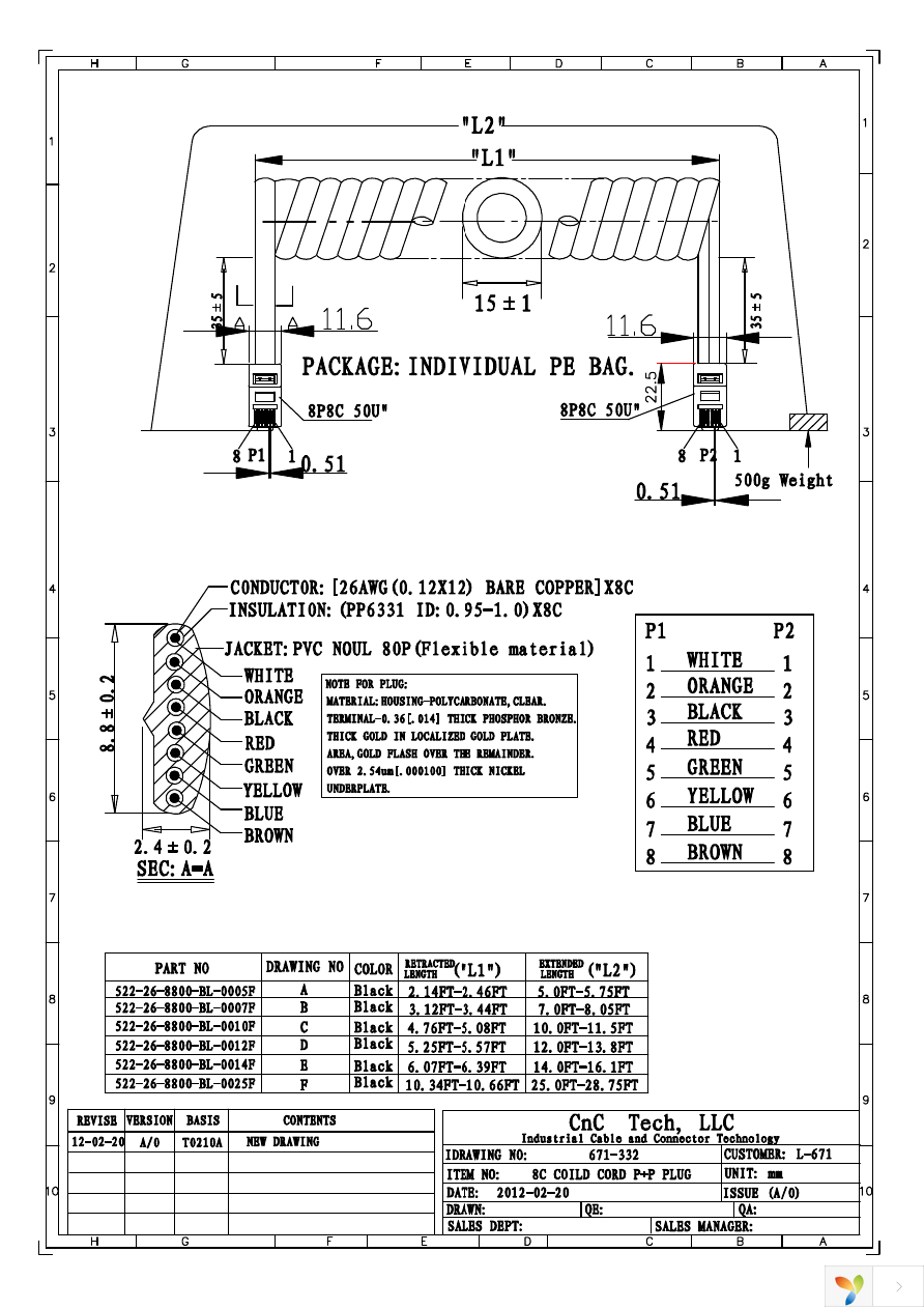 522-26-8800-BL-0012F Page 1