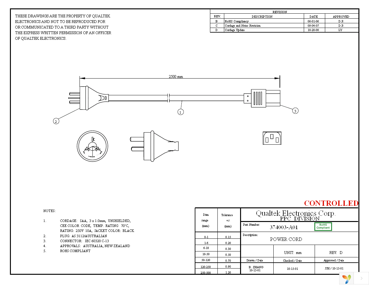 374003-A01 Page 1