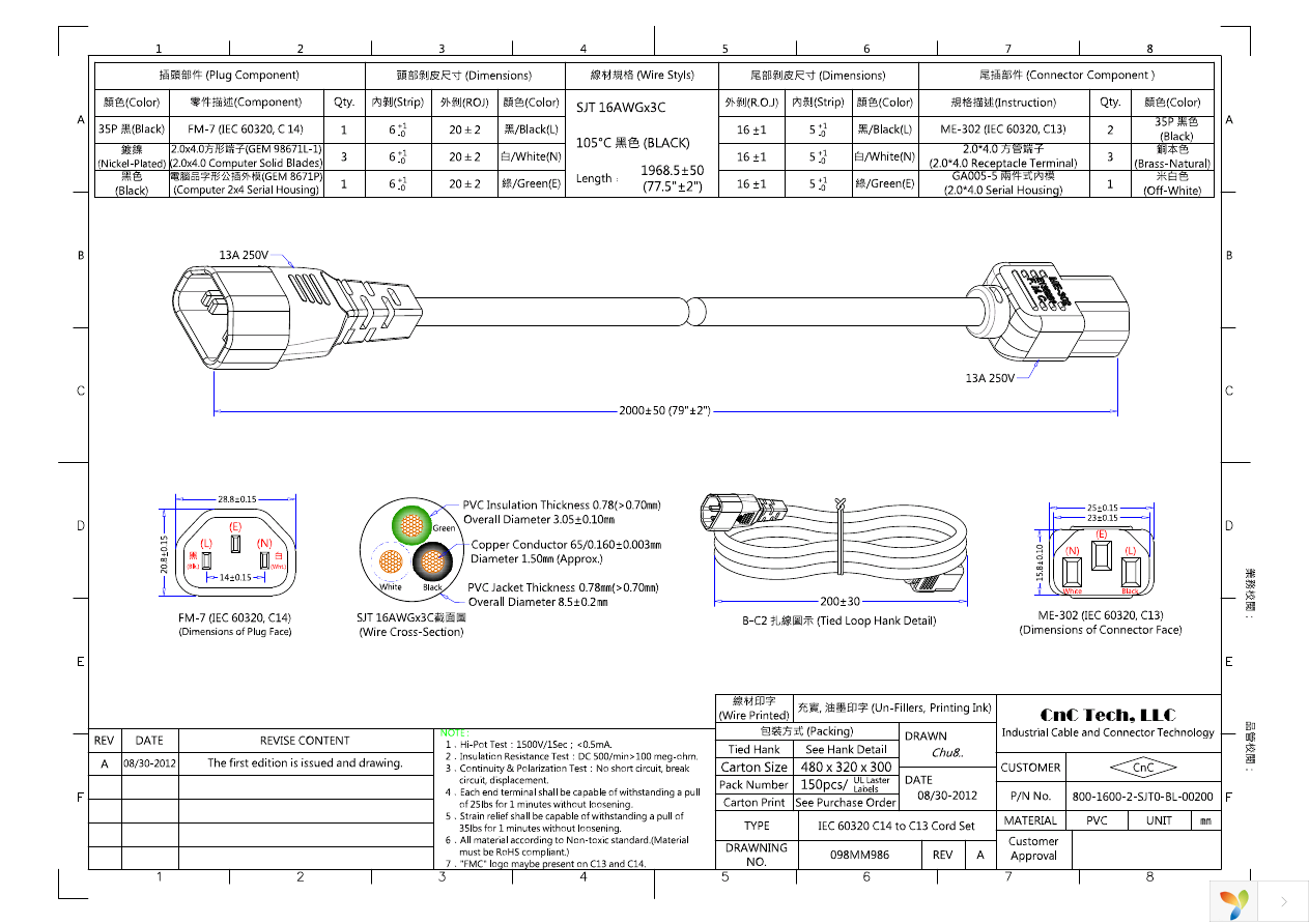 800-1600-2-SJT0-BL-00200 Page 1