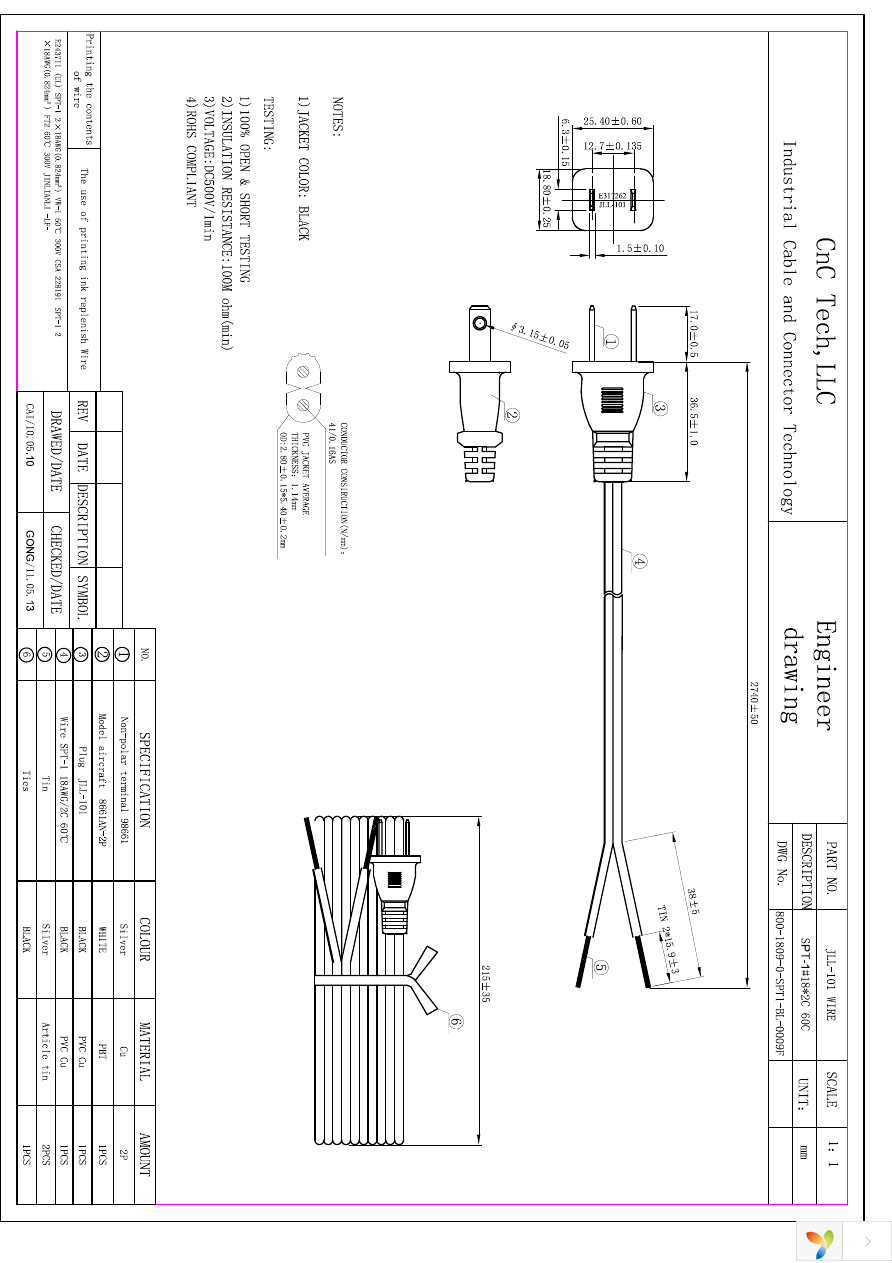 800-1809-0-SPT1-BL-0009F Page 1