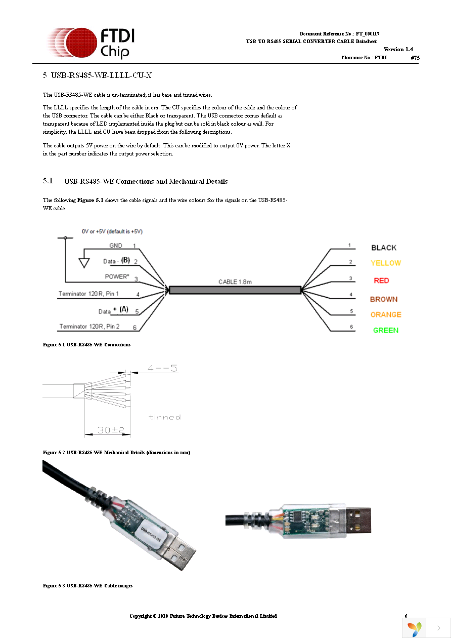 USB-RS485-WE-5000-BT Page 7