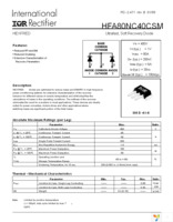 HFA80NC40CSM Page 1