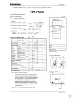 TPCP8402(TE85L,F) Page 1