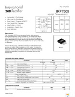 IRF7509TR Page 1