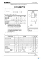 SSM6J207FE(TE85L,F Page 1