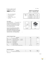 IRF7420TRPBF Page 1