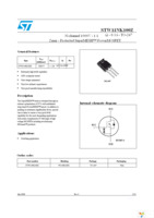 STW11NK100Z Page 1