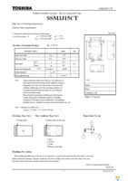 SSM3J15CT(TPL3) Page 1