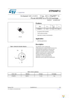 STP80NF12 Page 1