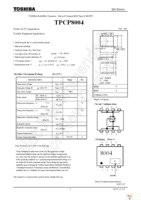 TPCP8004(TE85L,F) Page 1