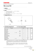 TK11A65W,S5X Page 1