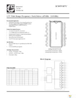 ICS95V857CKLF Page 1