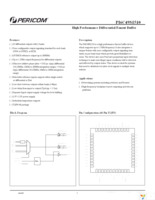 PI6C49S1510ZDIE Page 1
