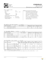 ICS85454AK-01LF Page 3