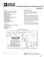 ADF4350BCPZ-RL7 Page 1