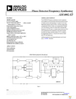 ADF4002SRU-EP-RL7 Page 1