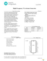 MAX038CPP Page 1