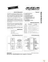 MAX134CMH+D Page 1