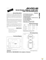 MAX176ACPA+ Page 1