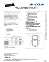 MAX11639EEE+ Page 1