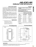 MX7578KCWG+T Page 1