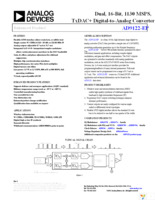 AD9122SCPZ-EP Page 1