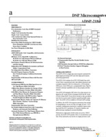 ADSP-2184BSTZ-160 Page 1