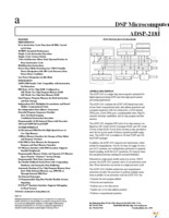 ADSP-2181BSTZ-133 Page 1
