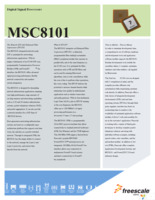 MSC8101M1250F Page 1
