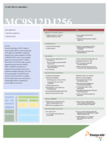 MC9S12A256CPVE Page 1