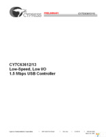CY7C63613-SC Page 1