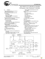 CY7C64714-100AXC Page 1
