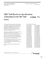 MC7448HX1400ND Page 1