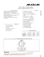 MAX4599EXT+T Page 1